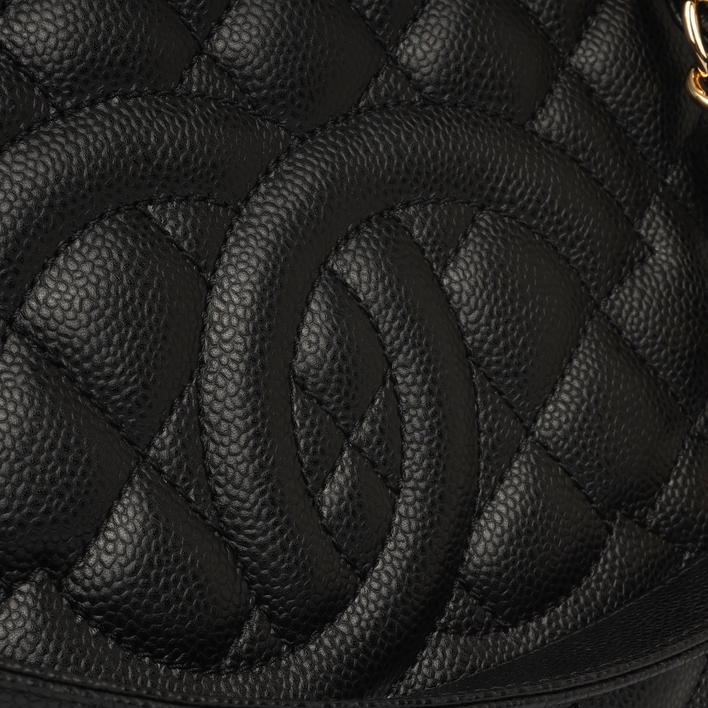 Chanel GST - Black Caviar | Gold Hardware