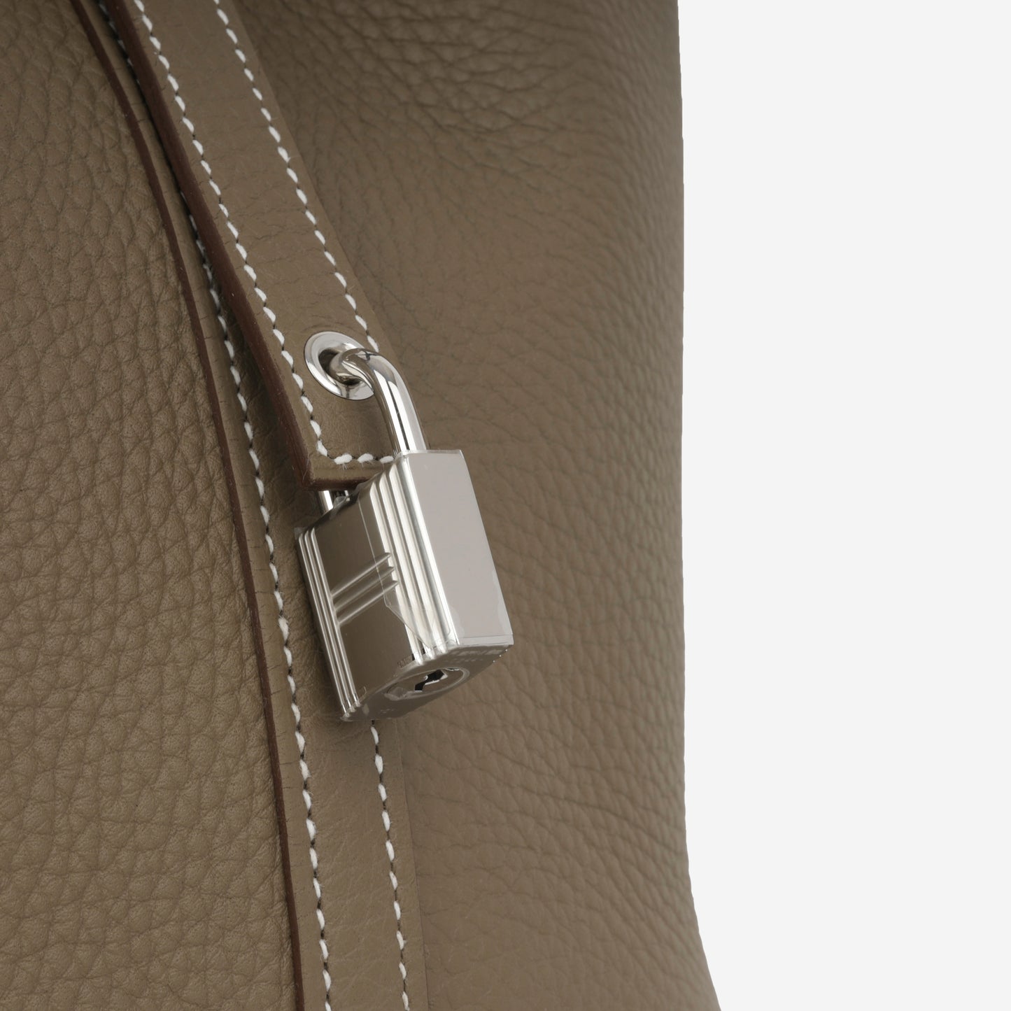 Hermès Picotin 18 - Etoupe Etoupe Clemence | Palladium Hardware