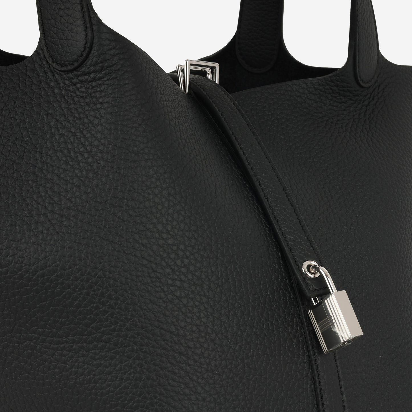 Hermès Picotin 22 - Black Clemence | Palladium Hardware