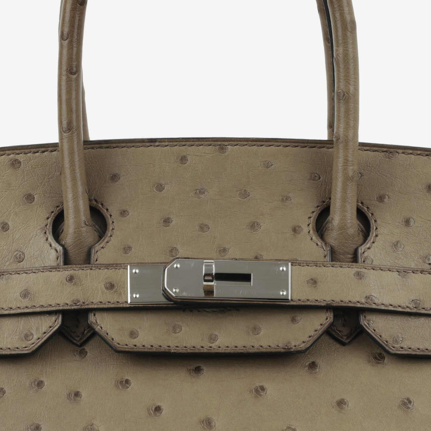 Hermès Birkin 30 - Mousse Ostrich | Palladium Hardware