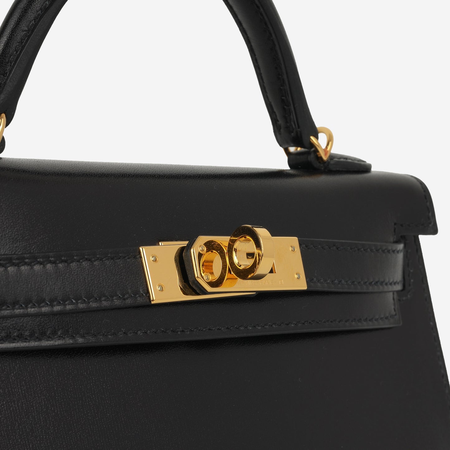 Hermès Mini Kelly - Black Box Calf