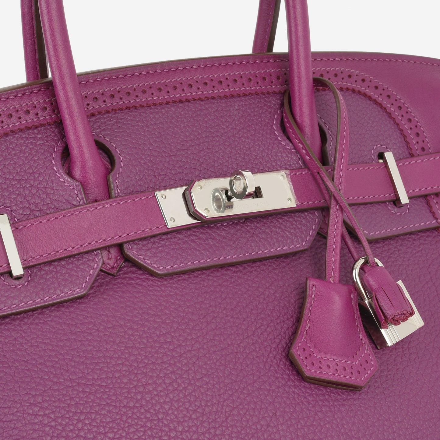Hermès Birkin 30 Ghillies - Anemone Swift / Togo