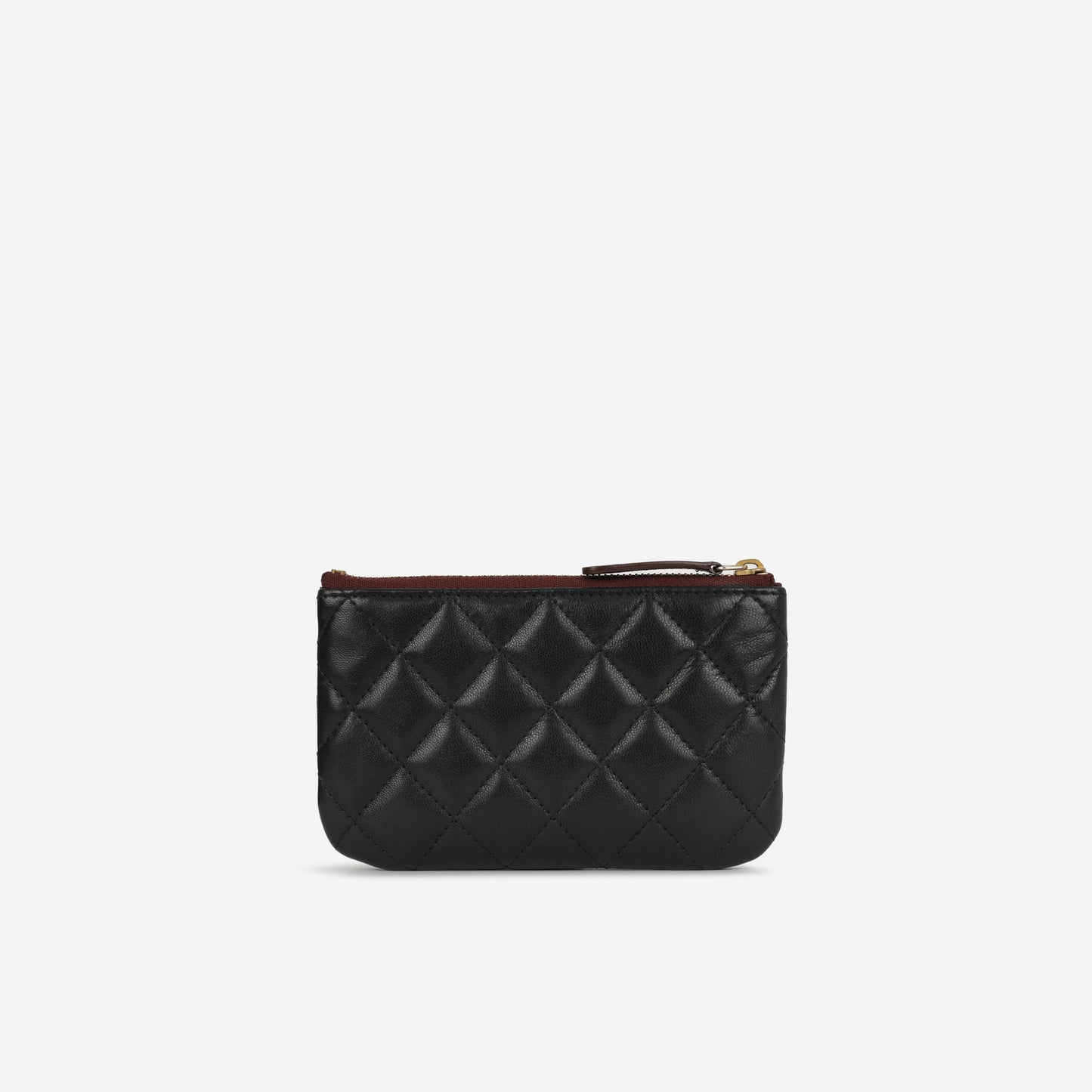 Chanel Mini O Case - Black Lambskin | Gold Hardware