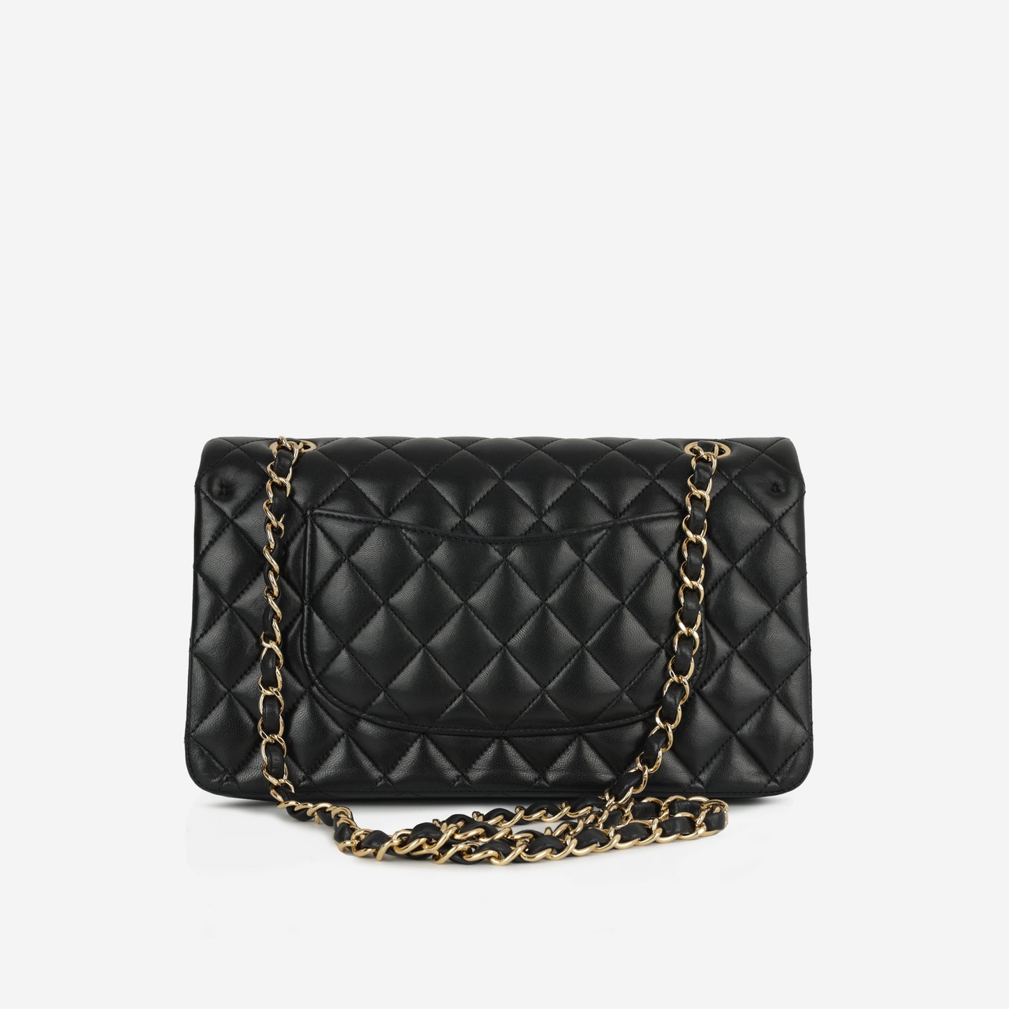 Chanel Medium Classic Flap - Black Lambskin | Gold Hardware