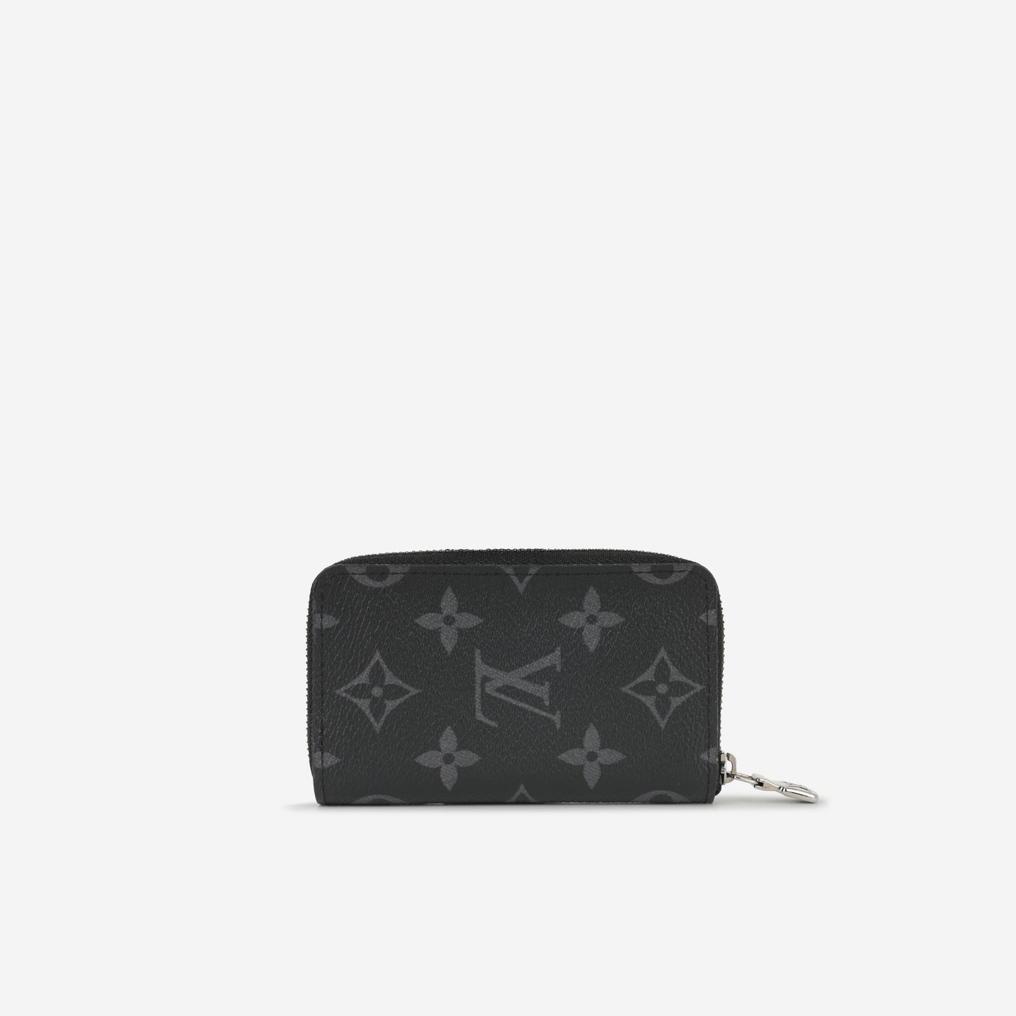 Louis Vuitton Zippy Coin Purse - Monogram Eclipse | Silver Hardware