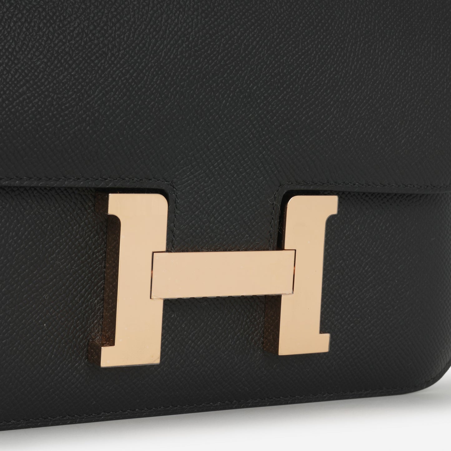Hermès Constance 1-24 - Noir Epsom | Rose Gold Hardware