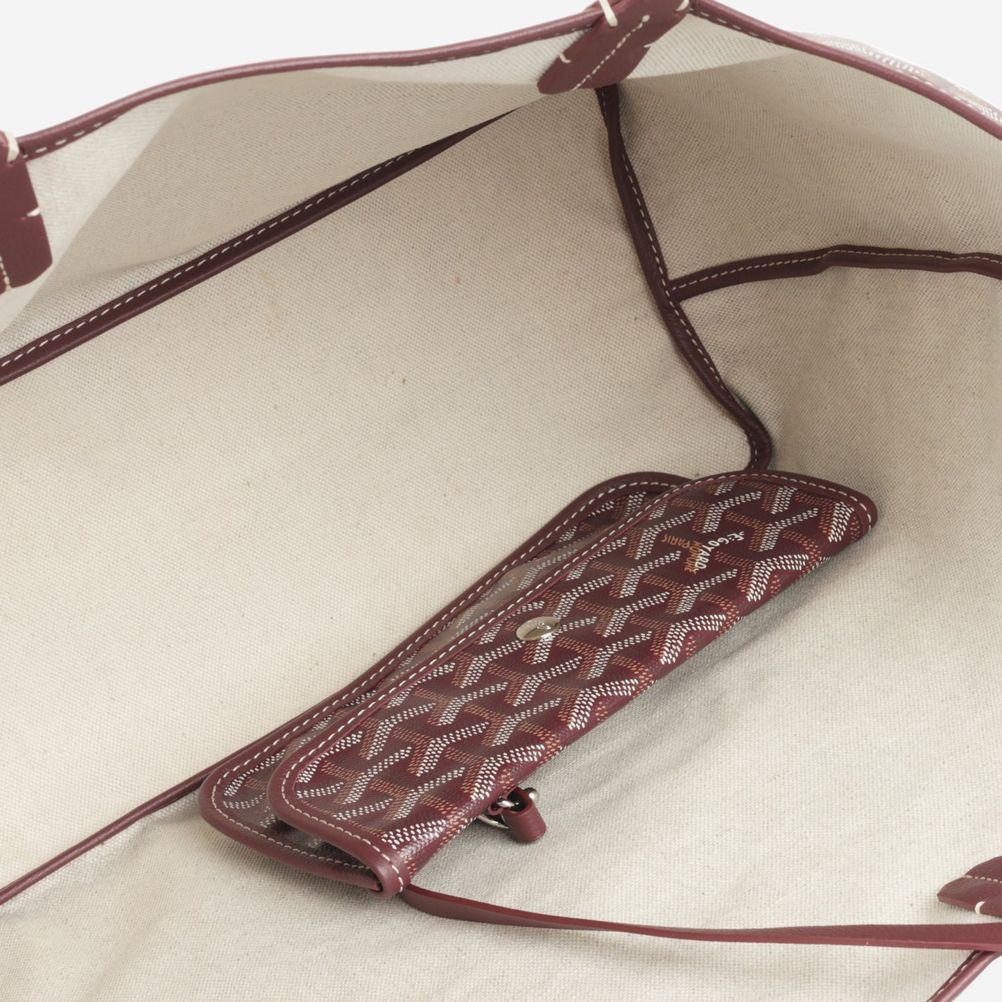 Goyard Saint Louis PM - Bordeaux Goyardine | Palladium Hardware