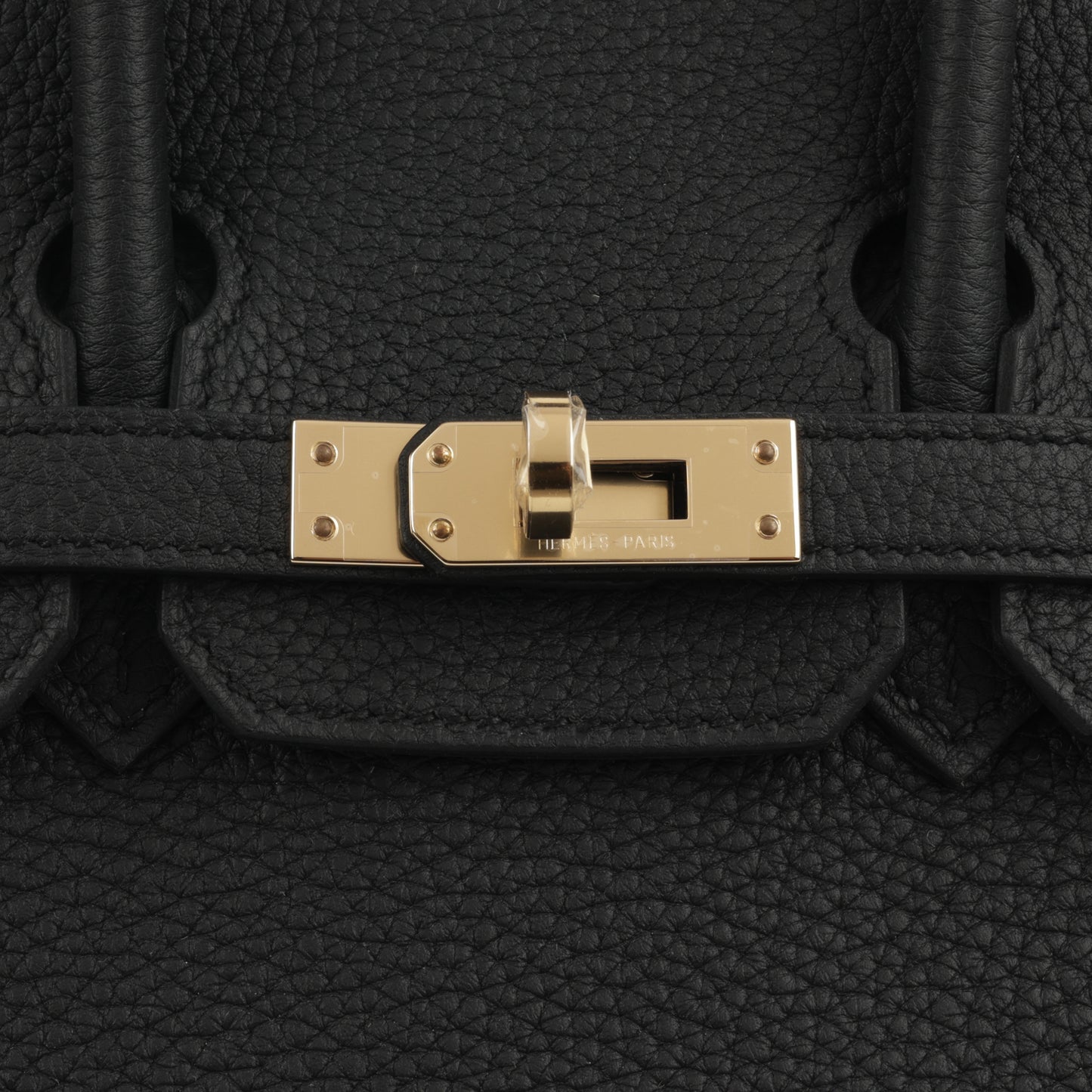 Hermès Birkin 25 - Black Togo | Permabrass Hardware - Bagista