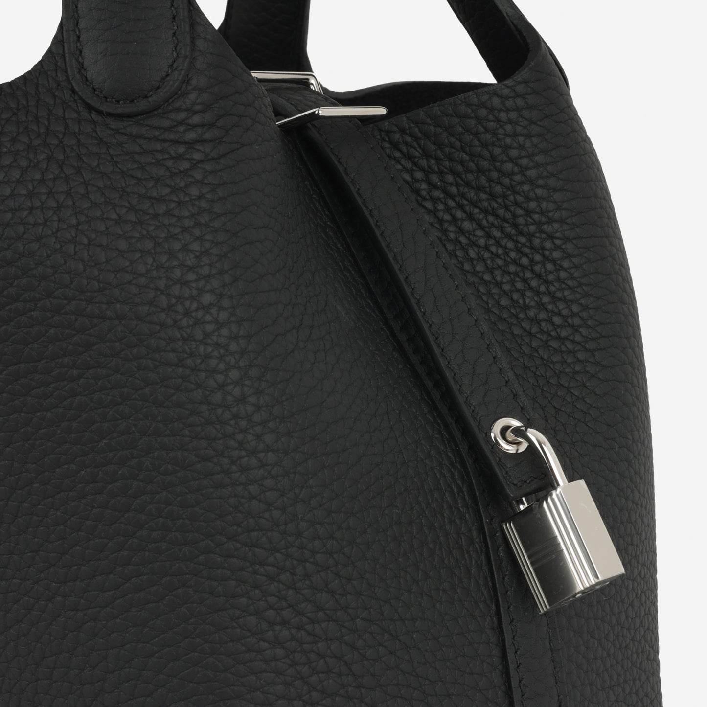 Hermès Picotin 18 - Black Clemence | Palladium Hardware