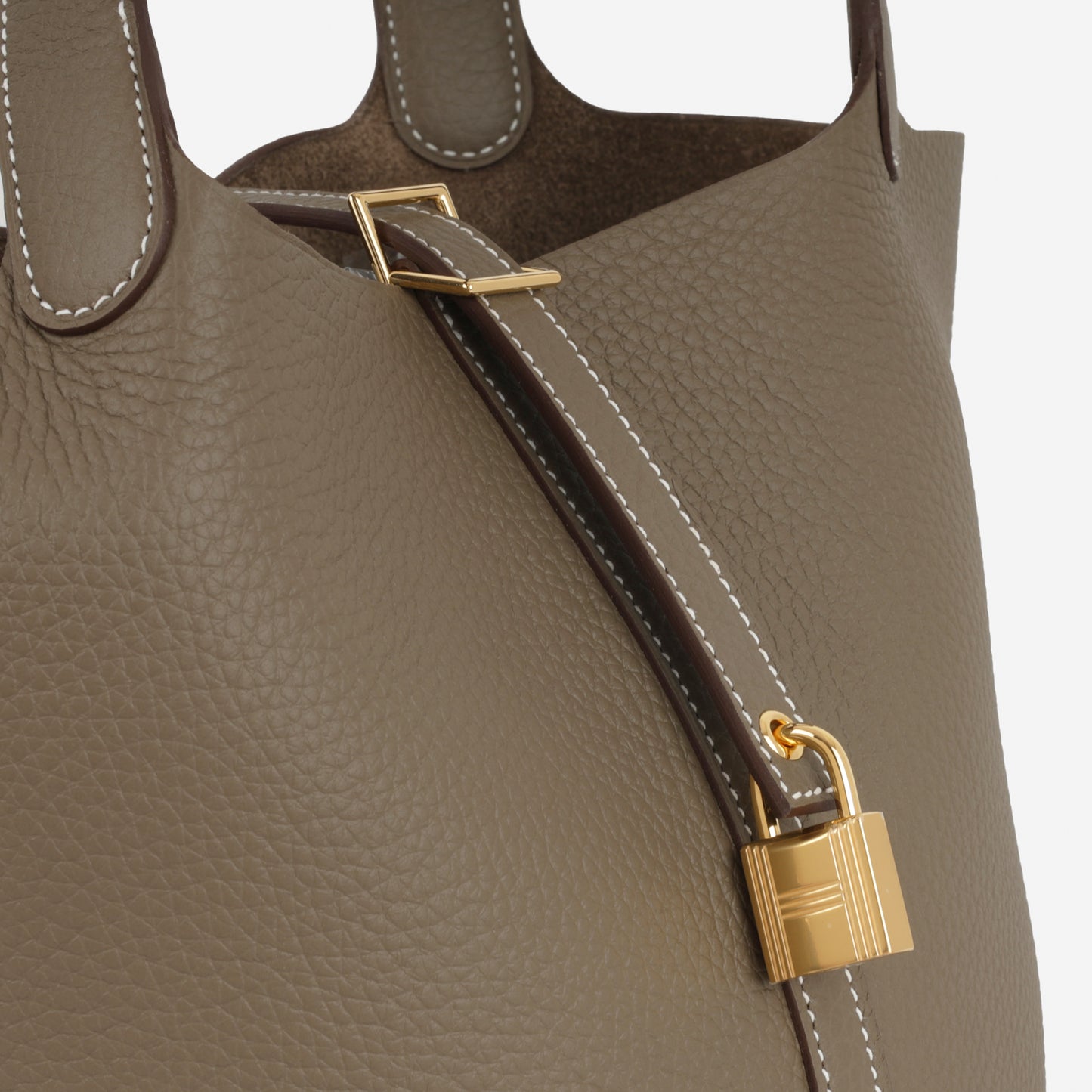 Hermès Picotin 22 - Etoupe Clemence | Gold Hardware