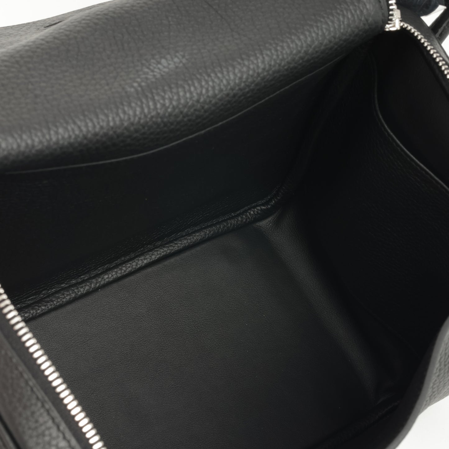 Hermès Lindy 30 - Noir Clemence - Palladium Hardware
