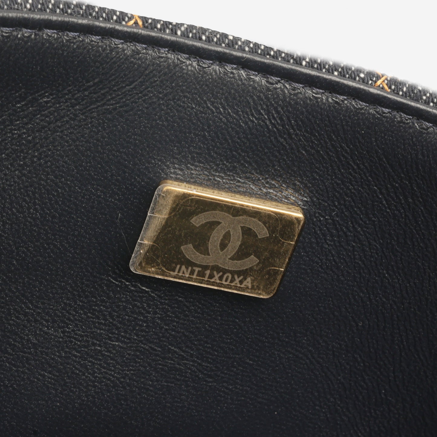 Chanel Mini Flap Rectangular - Indigo Denim | Gold Hardware