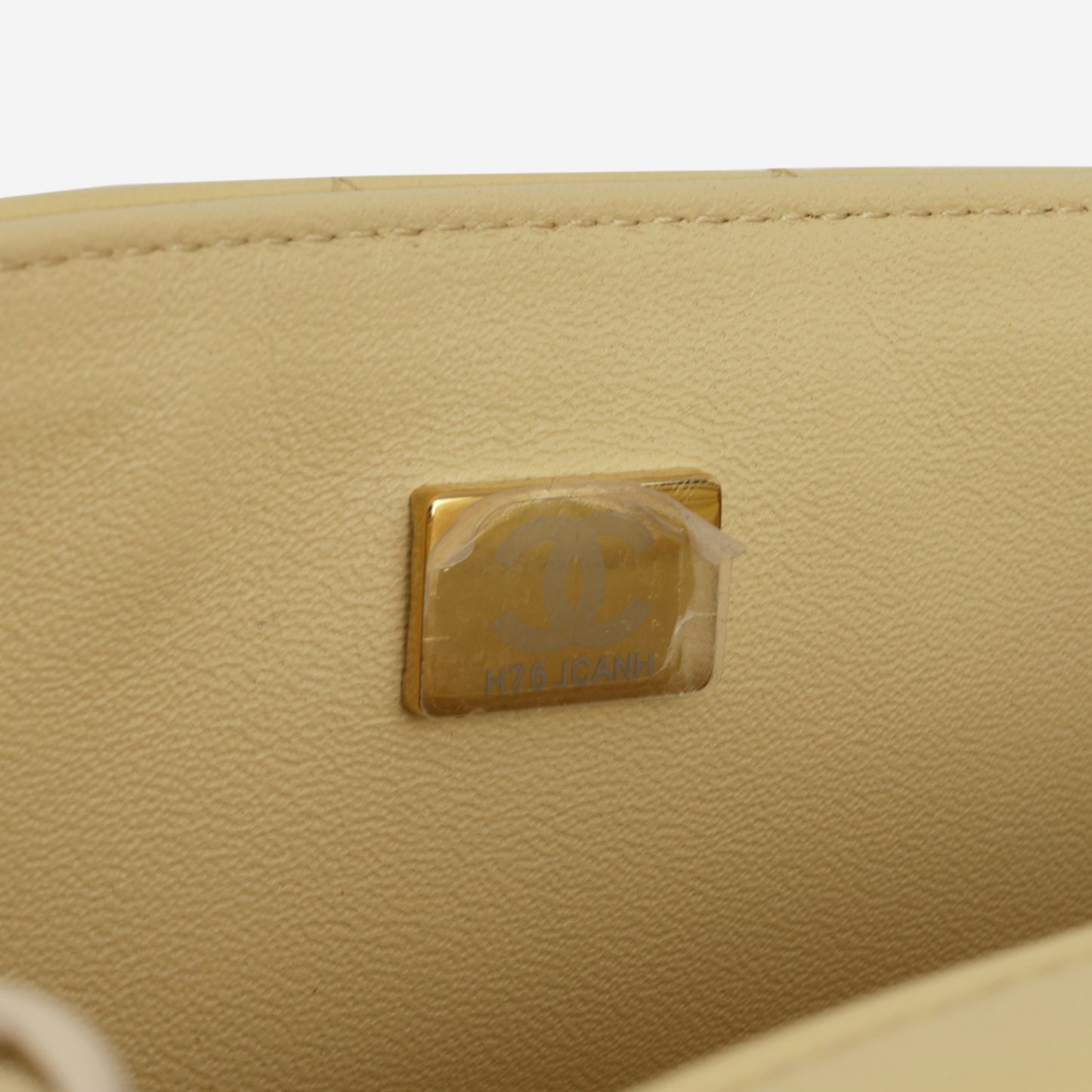 Chanel Mini Flap Rectangular - Baby Yellow Lambskin | Champagne Gold Hardware