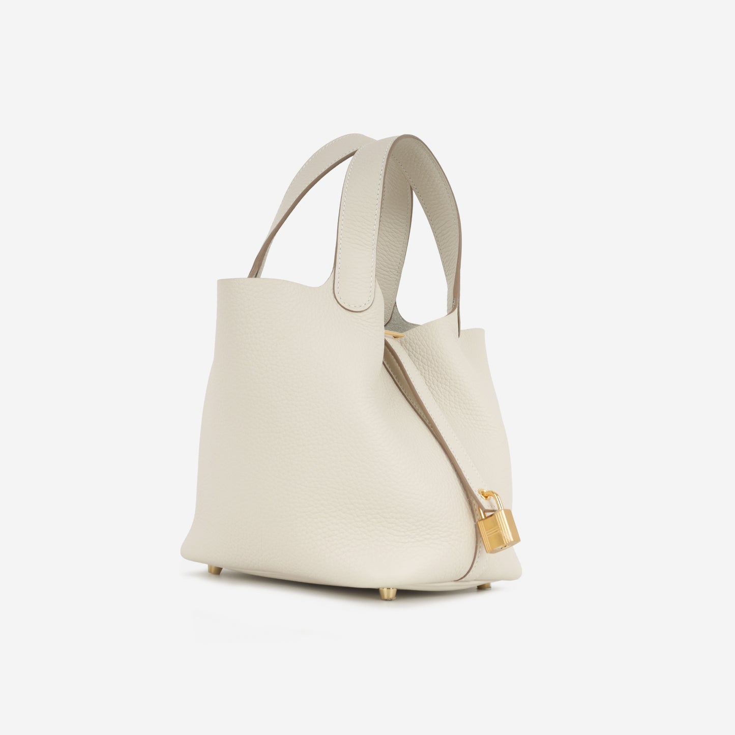Hermès Picotin 18 - Craie Clemence | Gold Hardware - Bagista