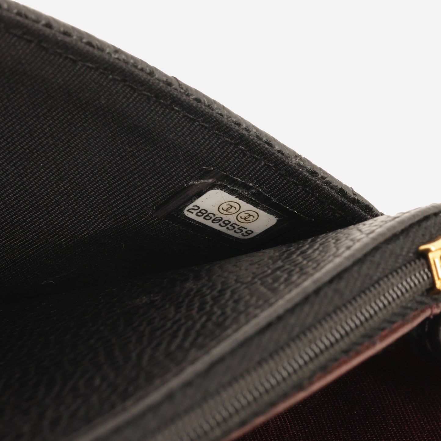 Chanel Classic Wallet on Chain - Black Caviar | Gold Hardware