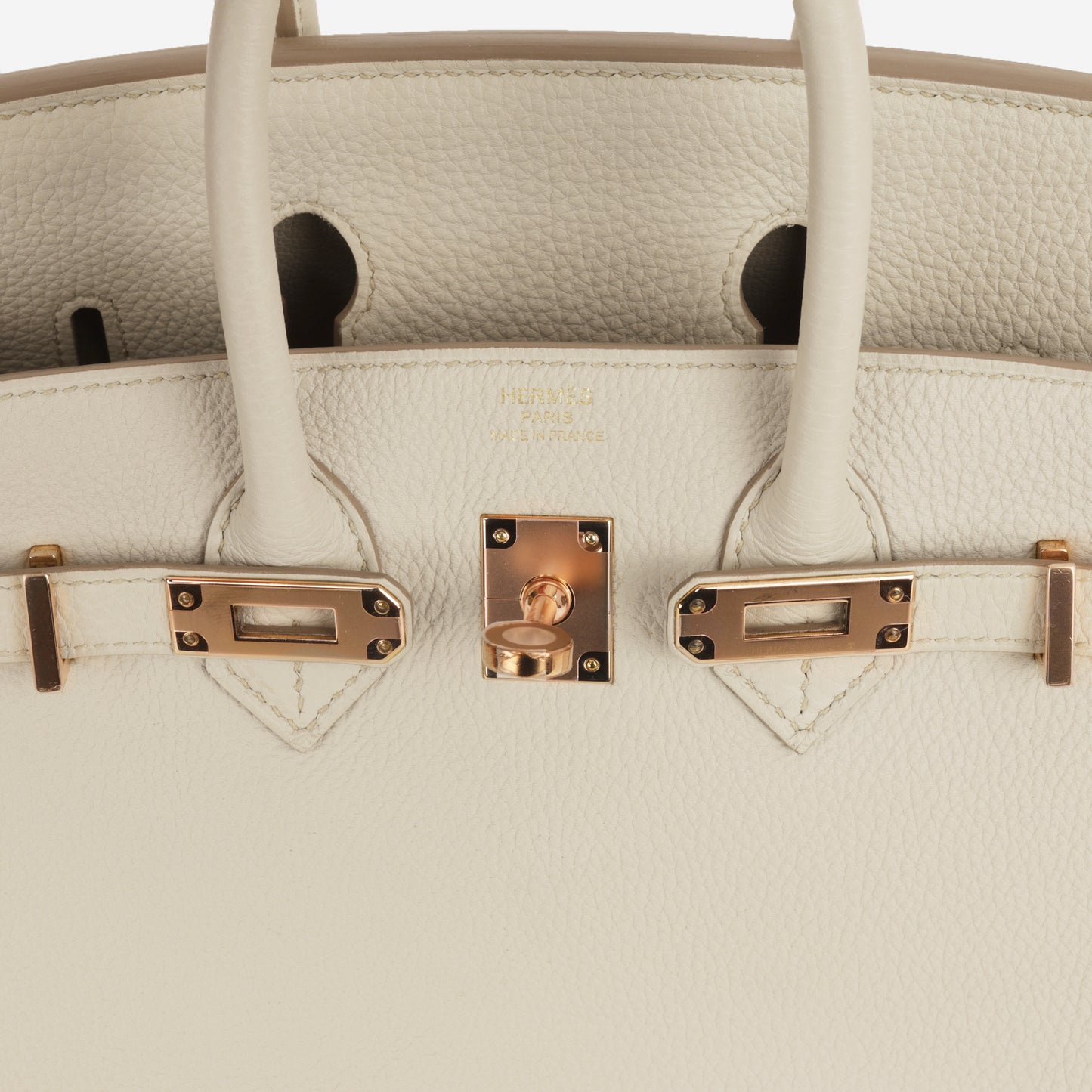 Hermès Birkin 25 - Beton Togo | Rose Gold Hardware