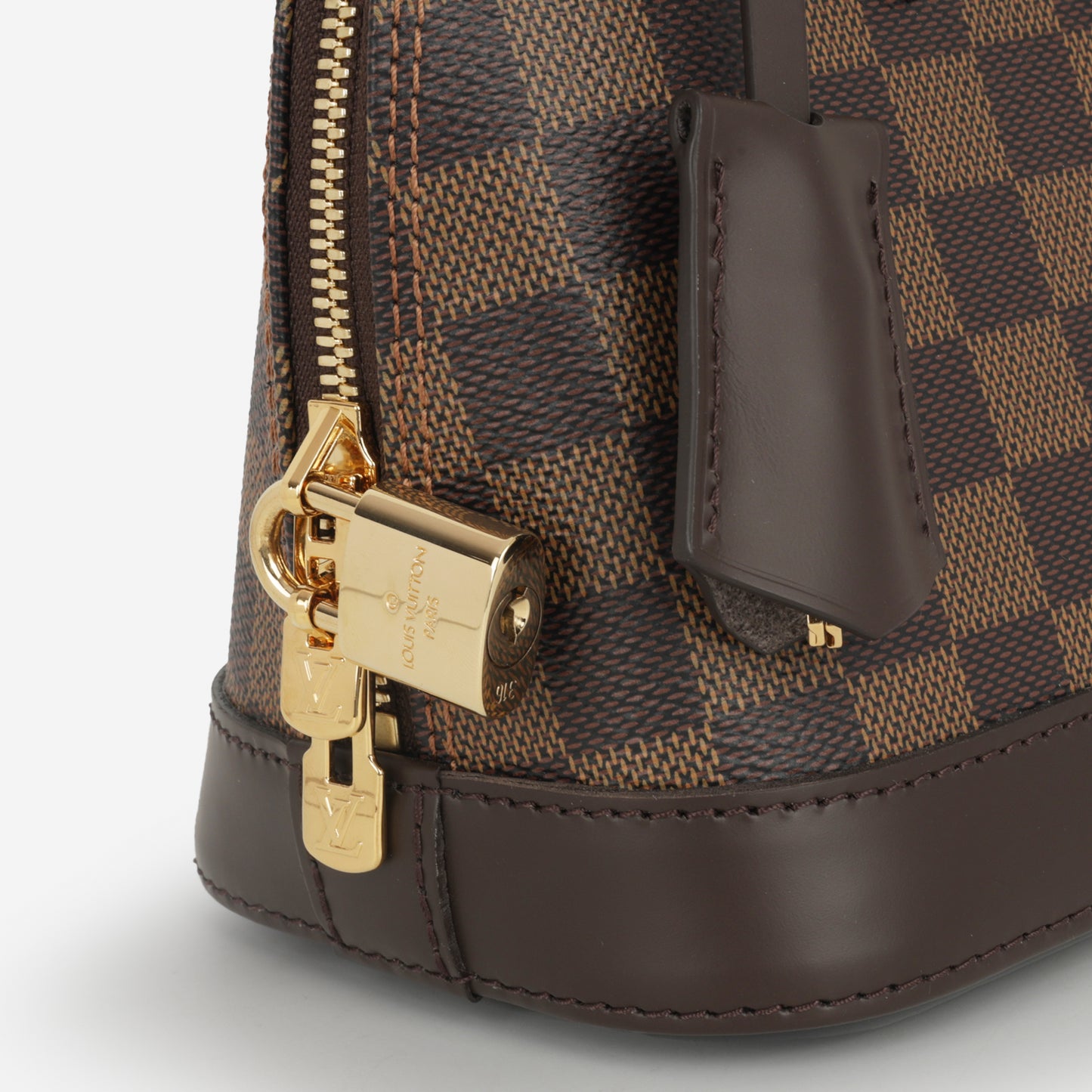 Louis Vuitton Alma BB - Damier Ebene | Gold Hardware