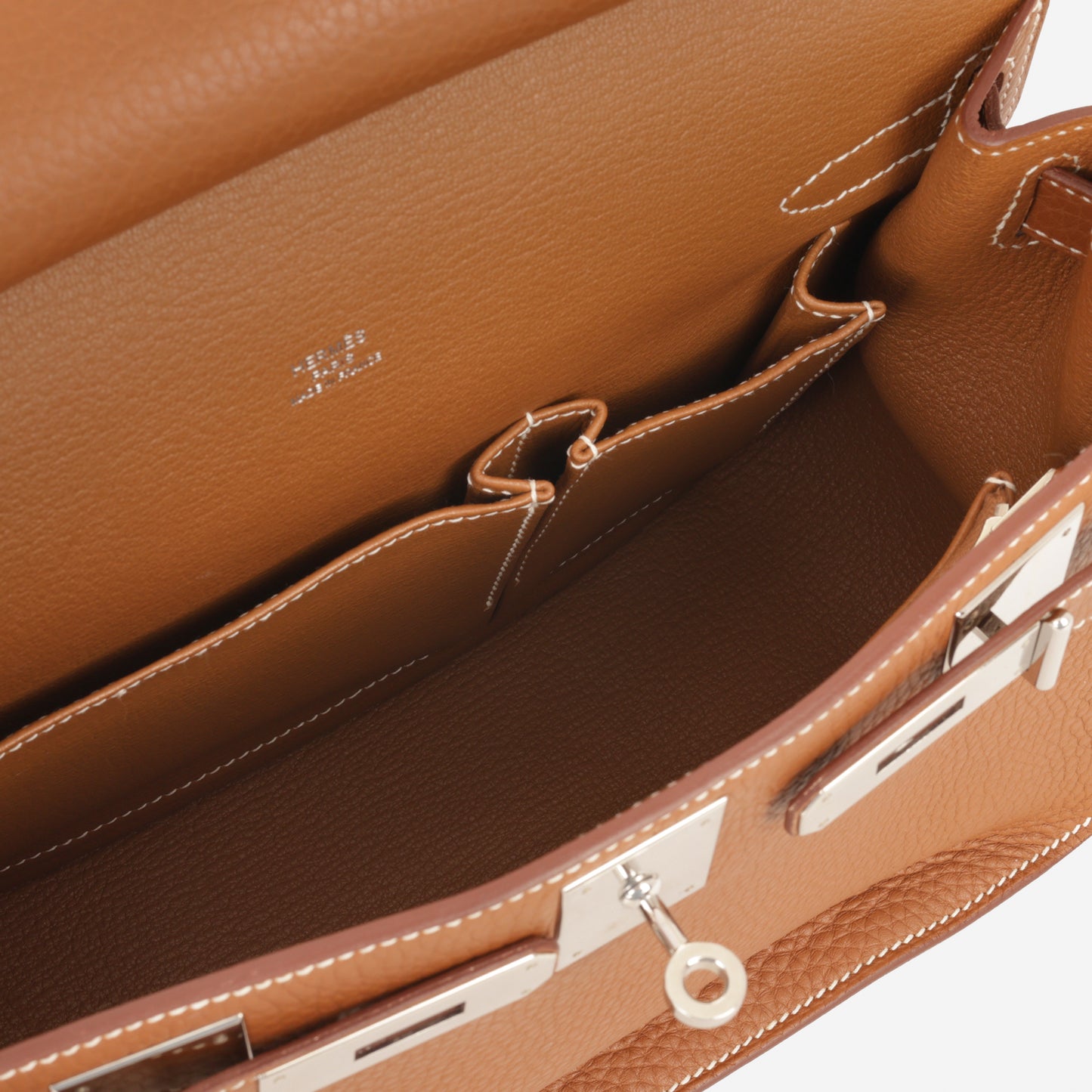 Hermès Jypsière 28 - Gold Clemence | Palladium Hardware