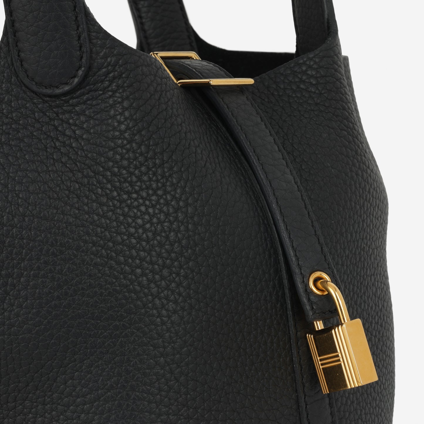 Hermès Picotin 18 - Black Clemence | Gold Hardware