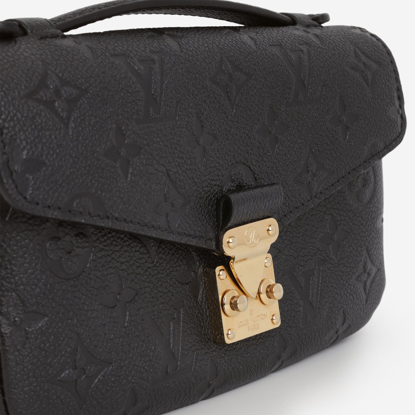 Louis Vuitton Pochette Metis East / West - Black Empreinte | Gold Hardware