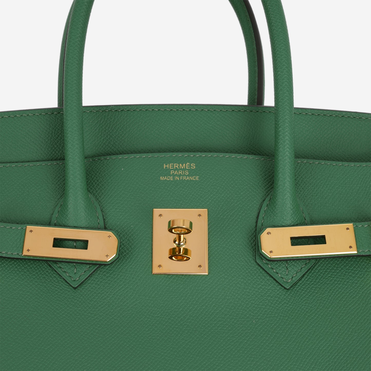 Hermès Birkin 35 - Vert Jade Epsom Retourne | Gold Hardware - Bagista