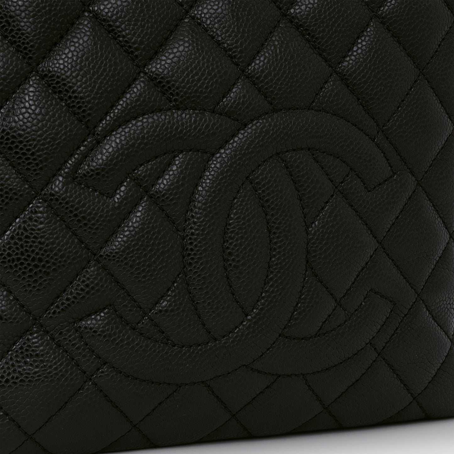 Chanel PST - Black Caviar | Gold Hardware