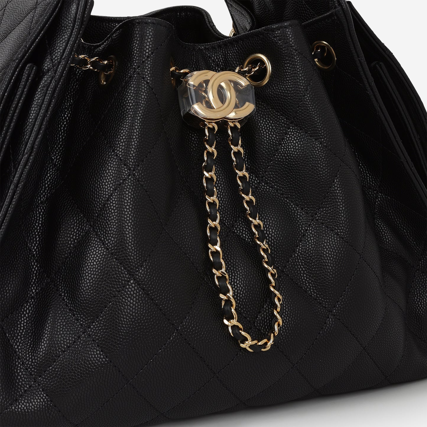 Chanel Small 25 Hobo - Black Caviar | Polished Gold Hardware