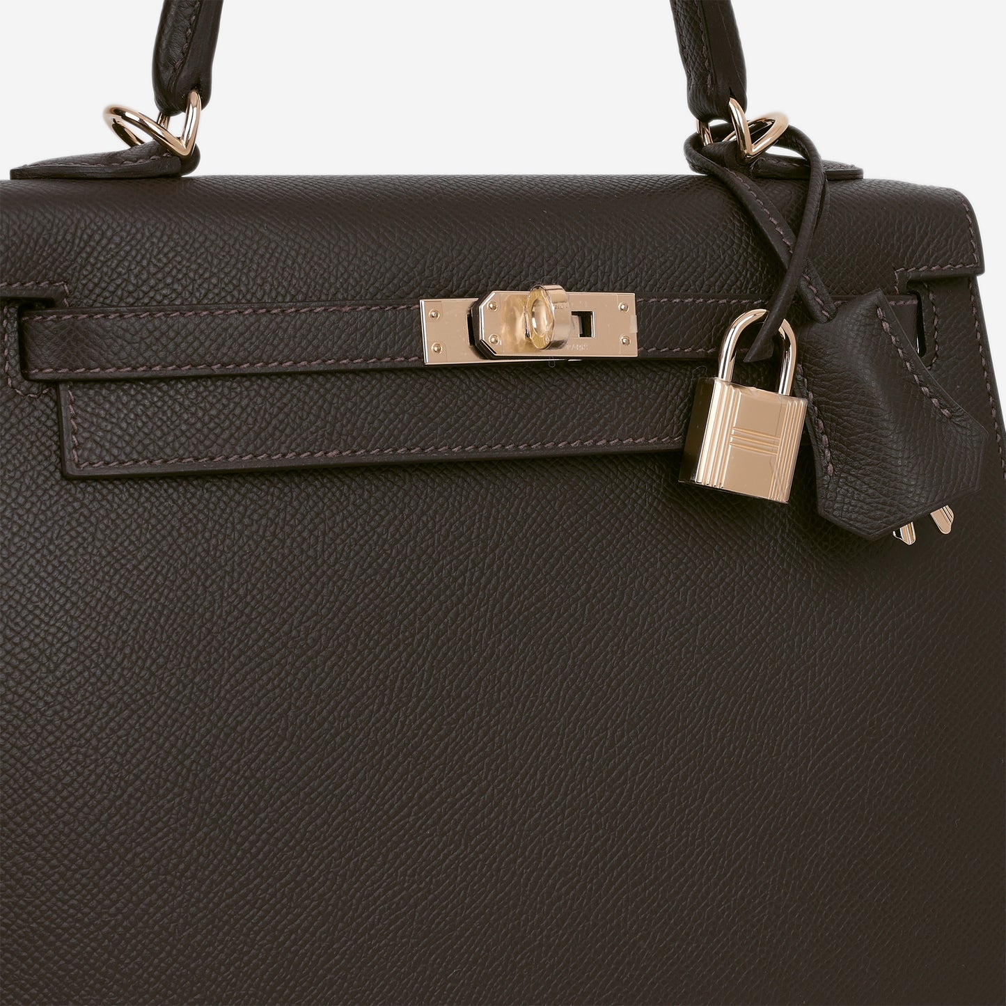 Hermès Kelly 25 - Bai Brun Epsom | Permabrass Hardware