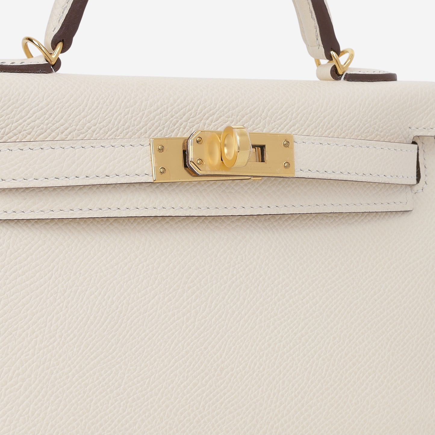 Hermès Mini Kelly 20cm - Nata Epsom | Gold Hardware