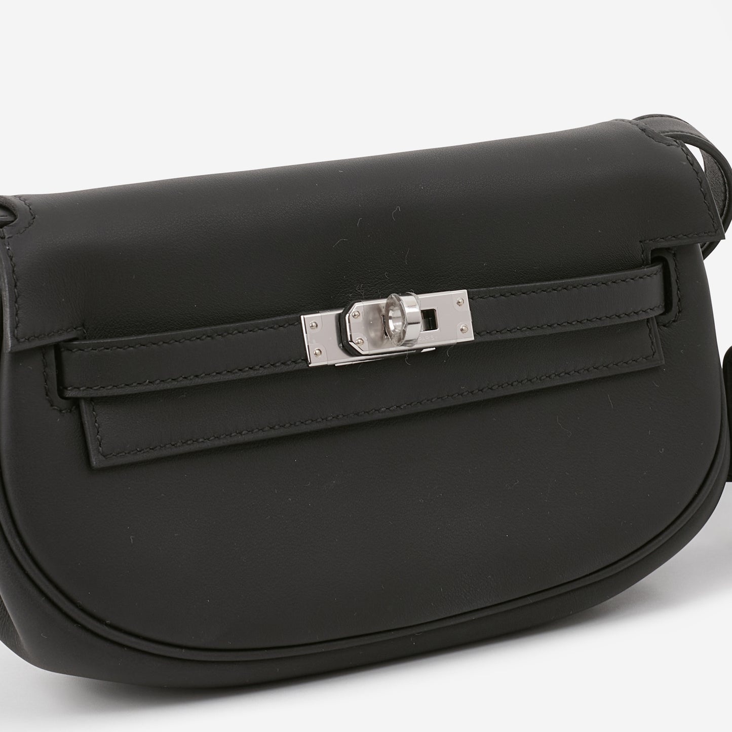 Hermès Kelly Moove - Black Swift | Palladium Hardware