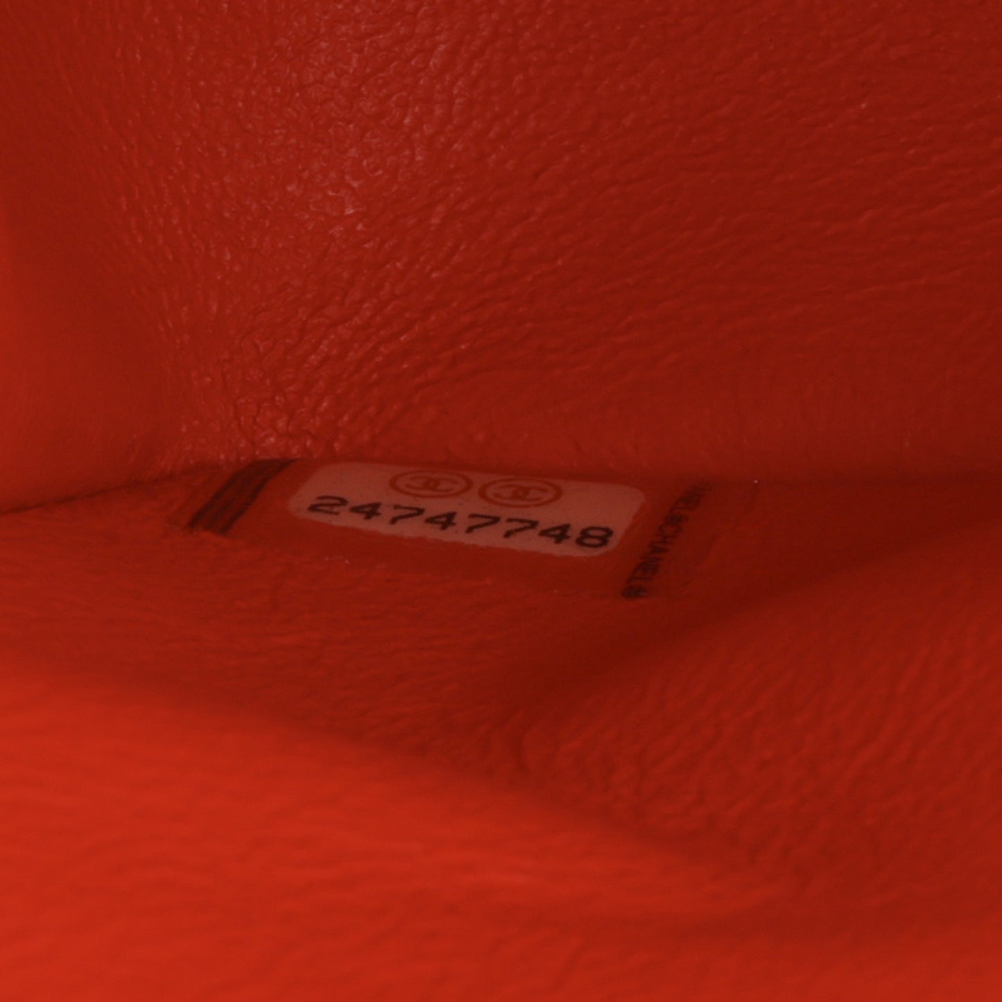 Chanel Medium Classic Flap - Coral Chevron Lambskin | Gold Hardware