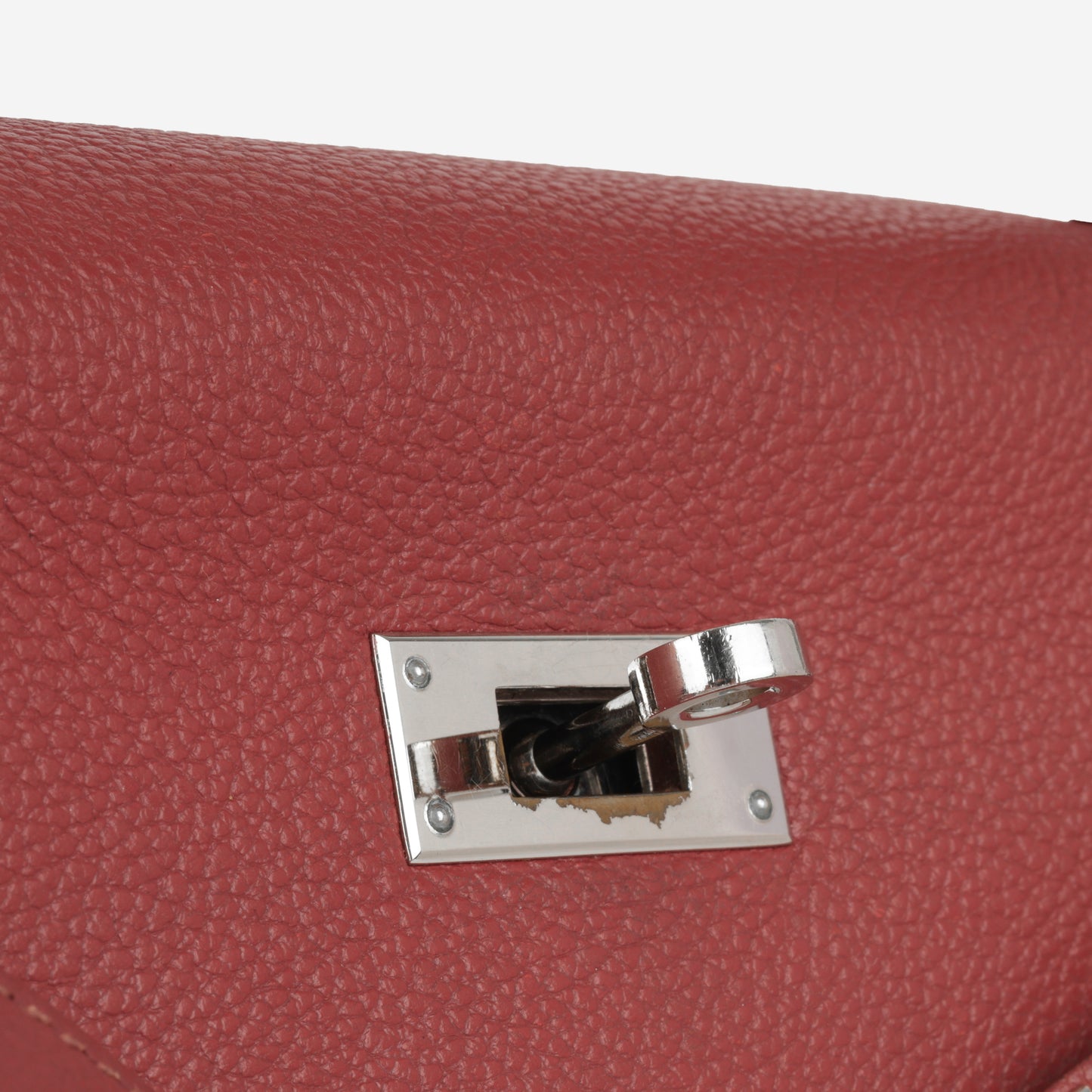 Hermès Kelly 32 - Rouge Garance Vache Liegee | Palladium Hardware