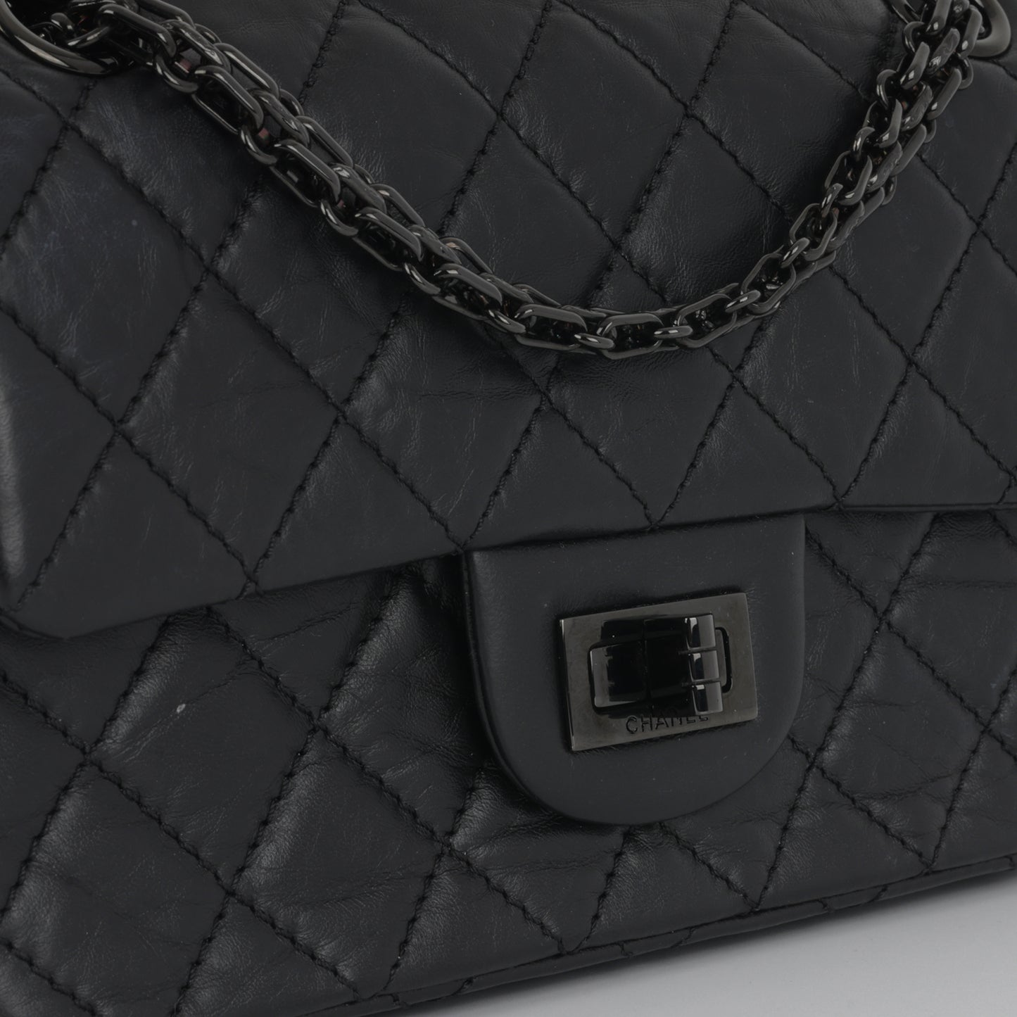 Chanel 2.55 Reissue 224 - So Black