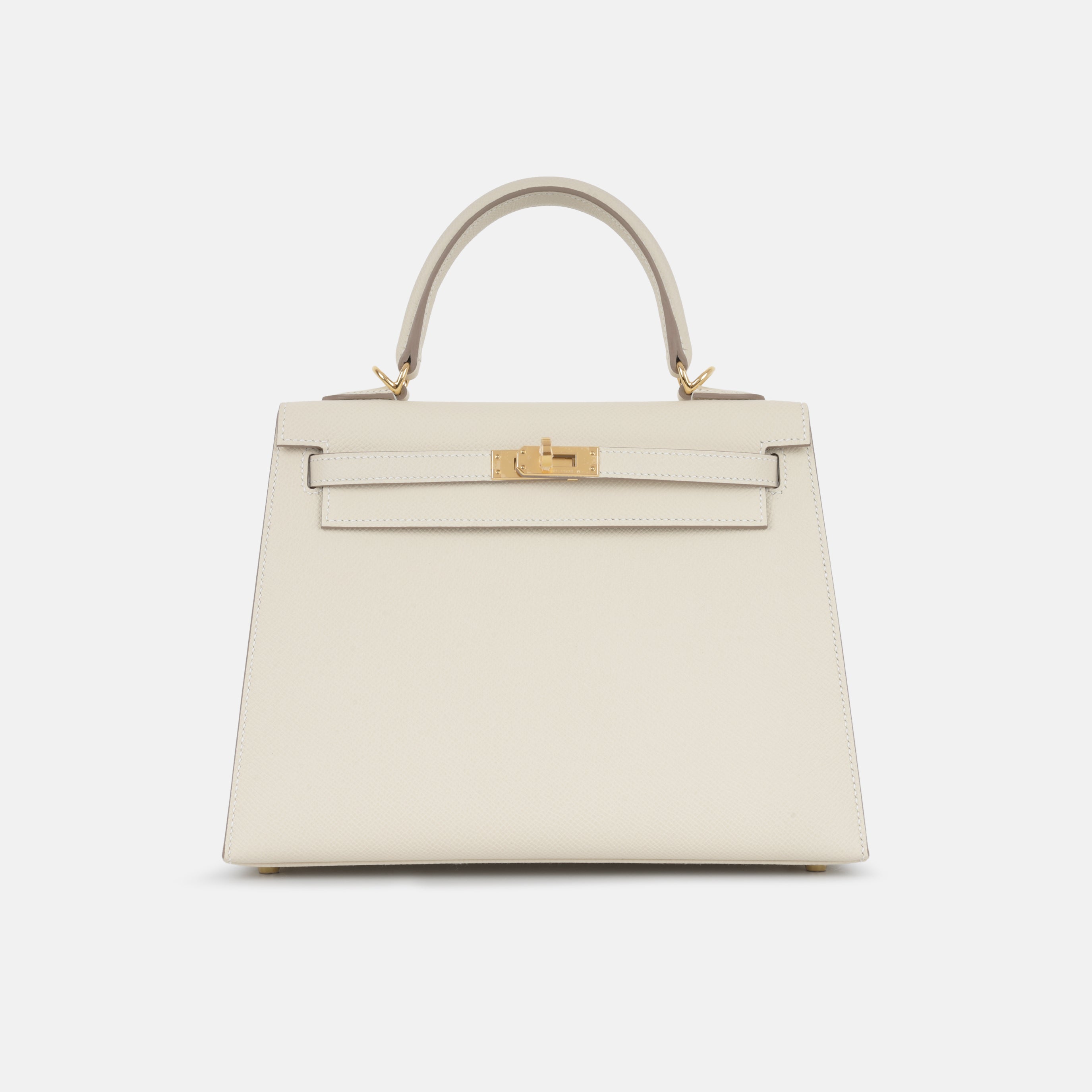 Hermès Kelly 25 Craie Epsom GHW 2024 Brand New – Bagista
