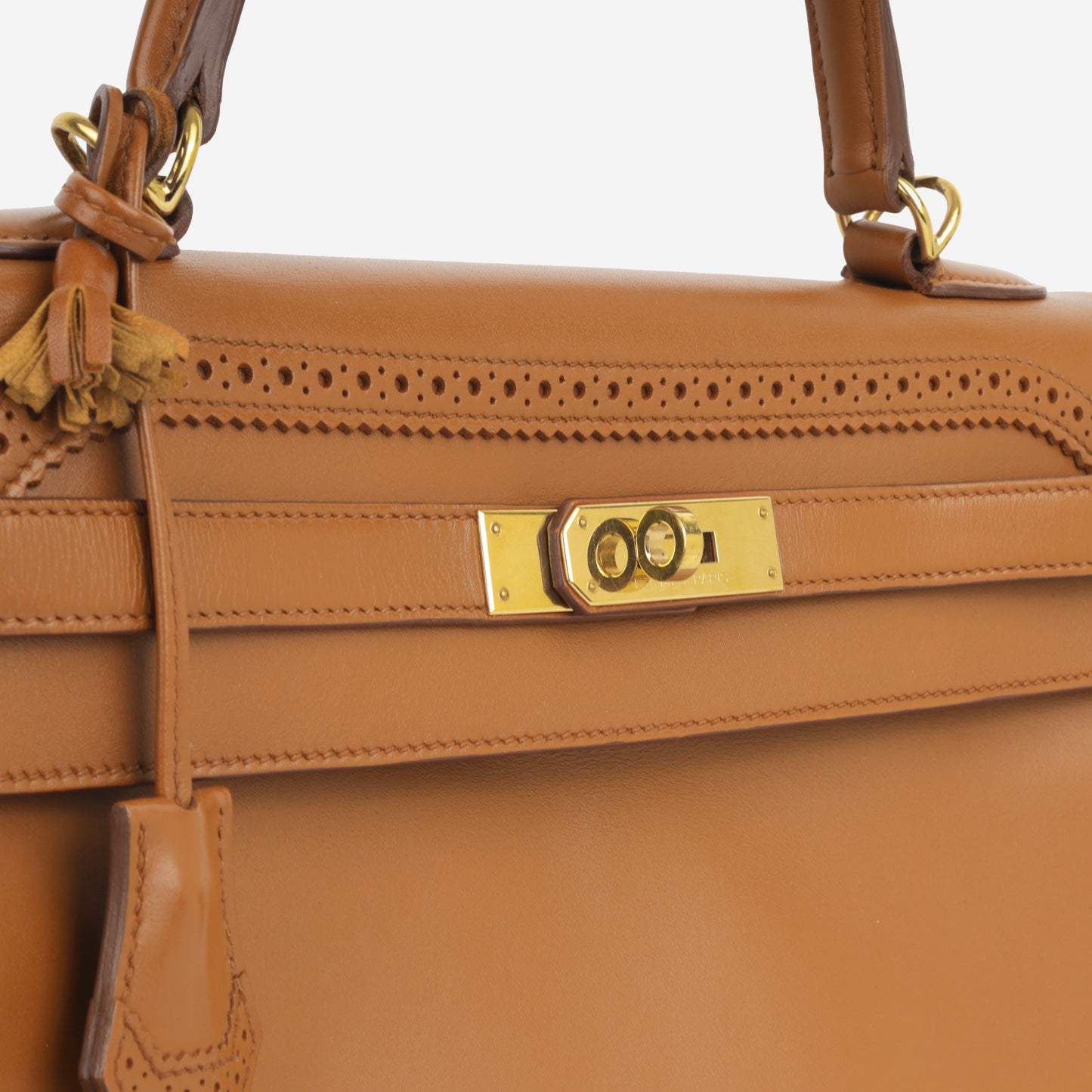 Kelly 35 Ghillies - Fauve Tadelakt