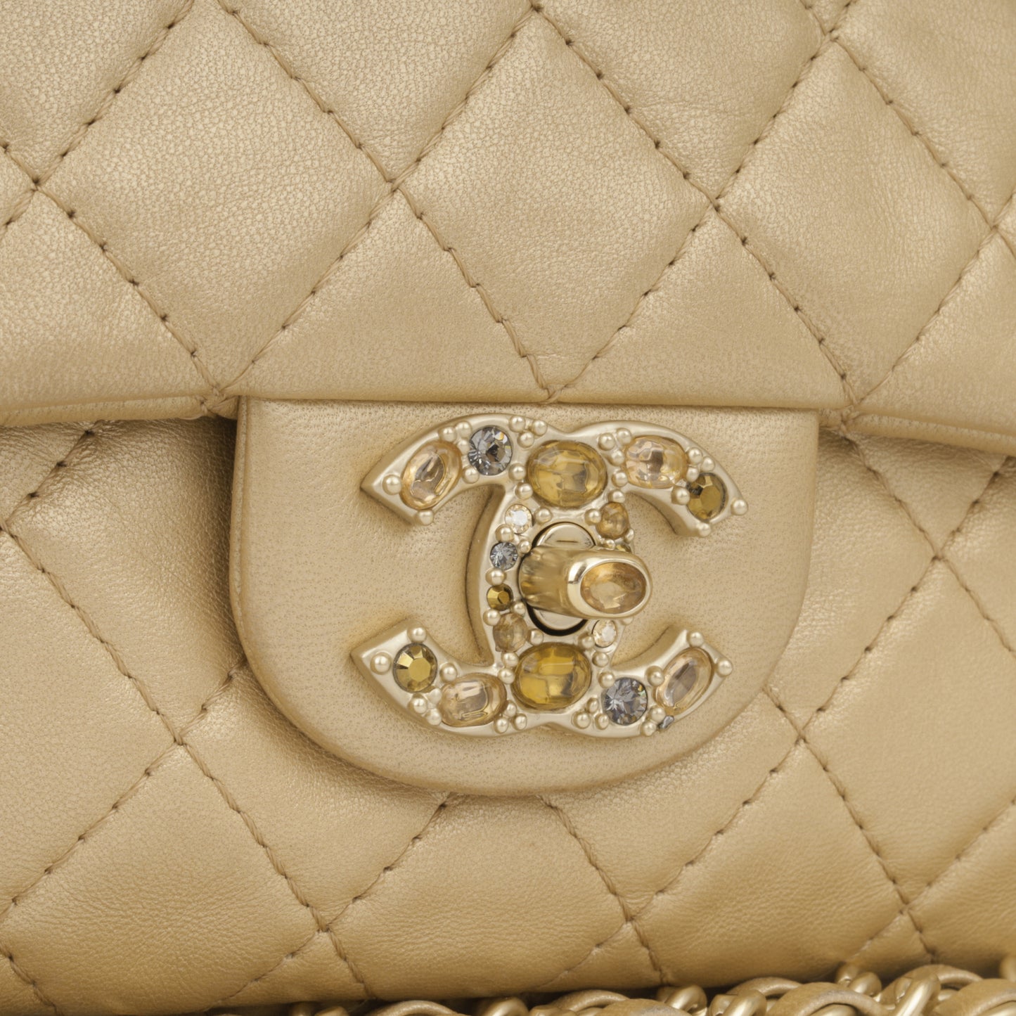 Seasonal Flap - Champagne Gold