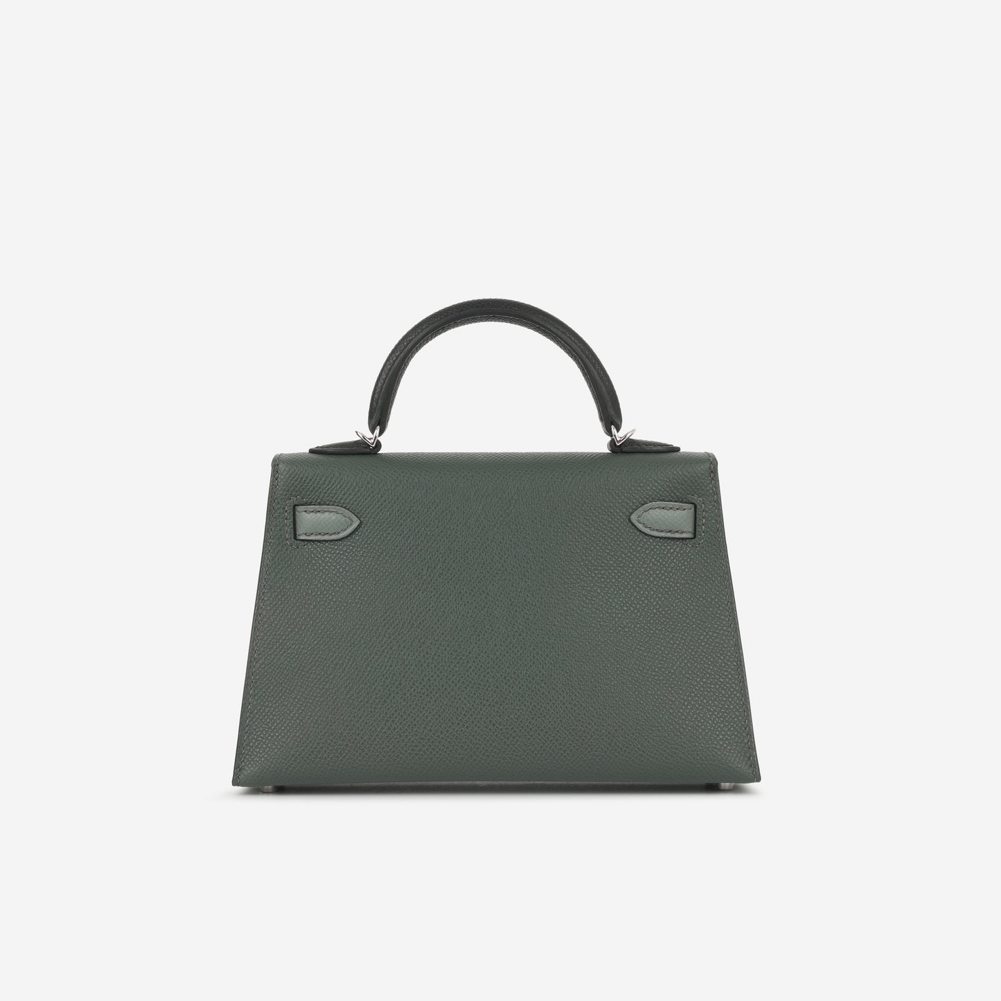 Hermès Mini Kelly - Vert Mangrove / Vert Amande / Noir