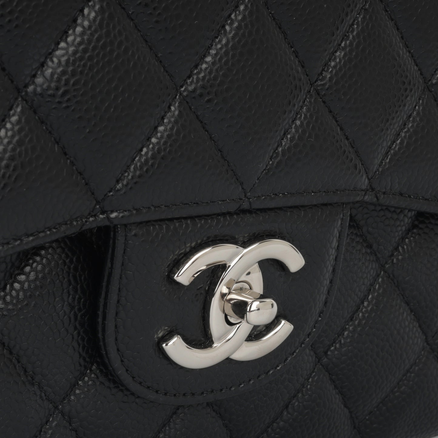 Chanel Classic Maxi Double Flap - Black Caviar | Silver Hardware (2023)