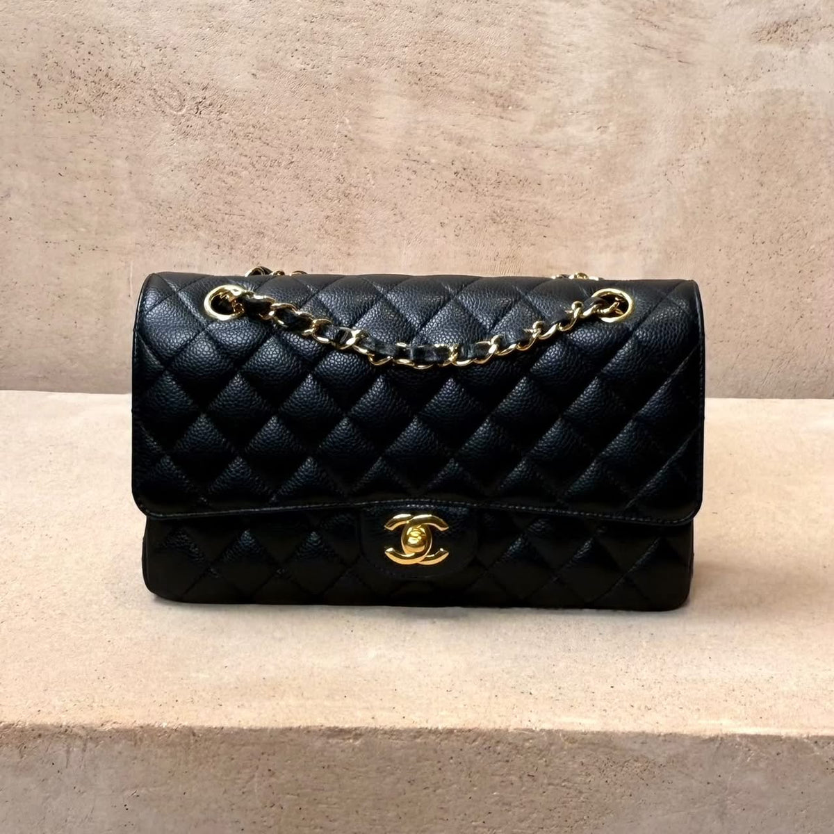 Chanel Medium Classic Flap - Black Caviar | Gold Hardware