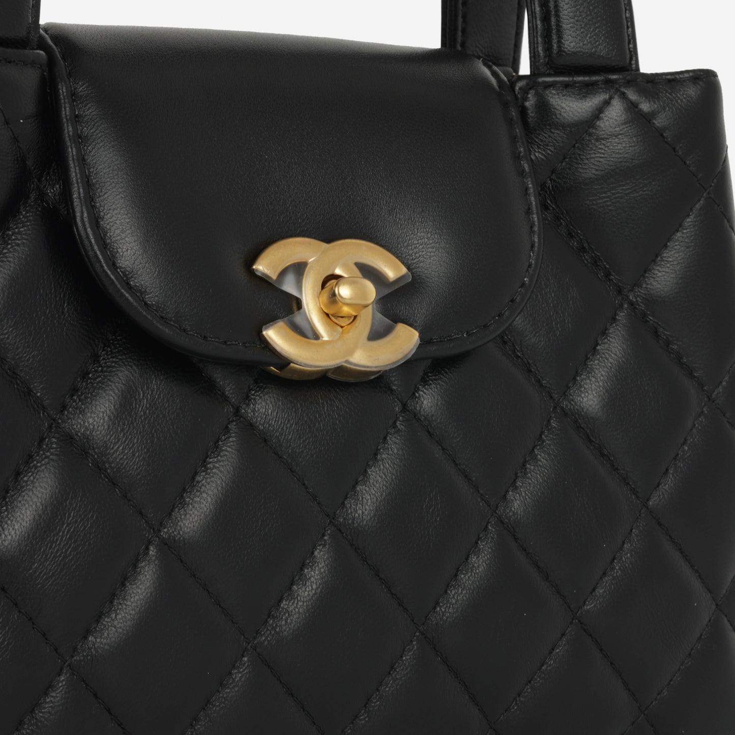 Chanel Small Kelly Re-Edition - Black Lambskin | Gold Hardware