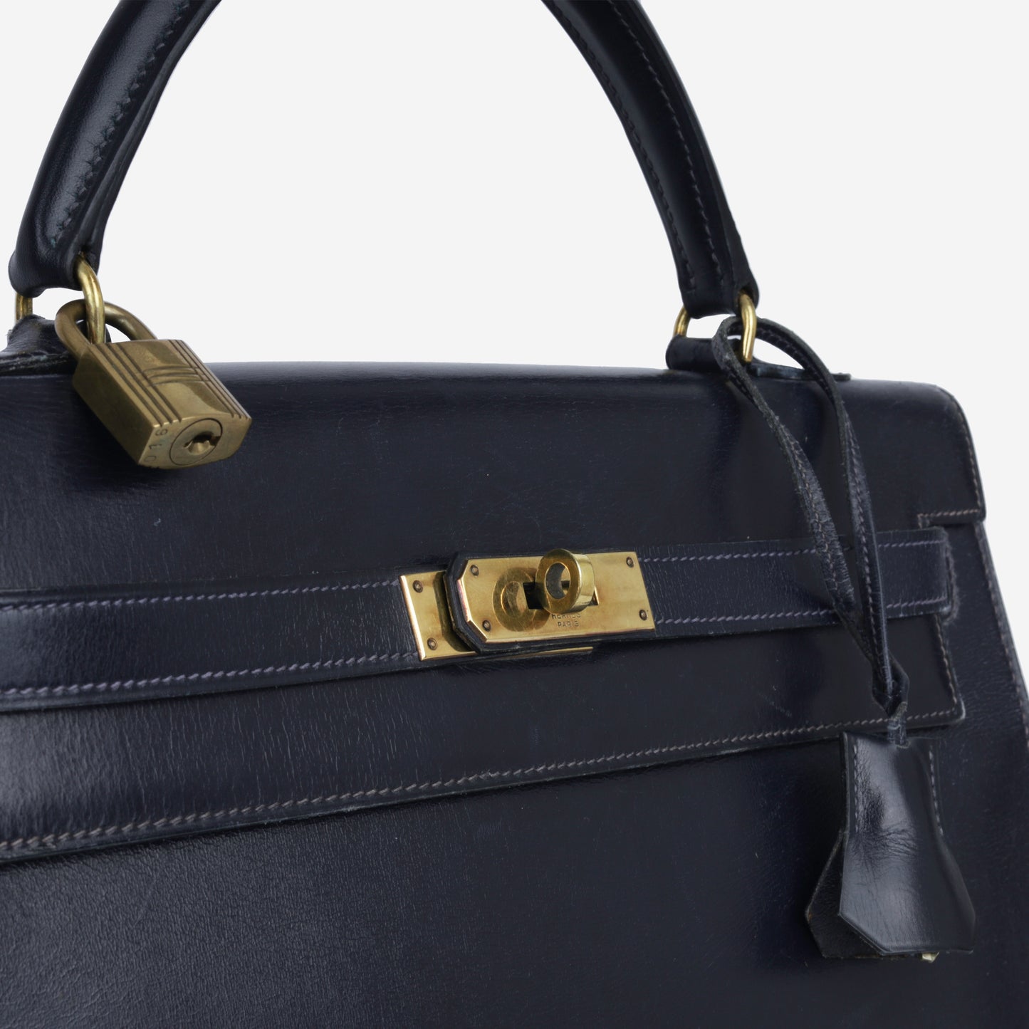 Vintage Kelly 32 - Box Leather