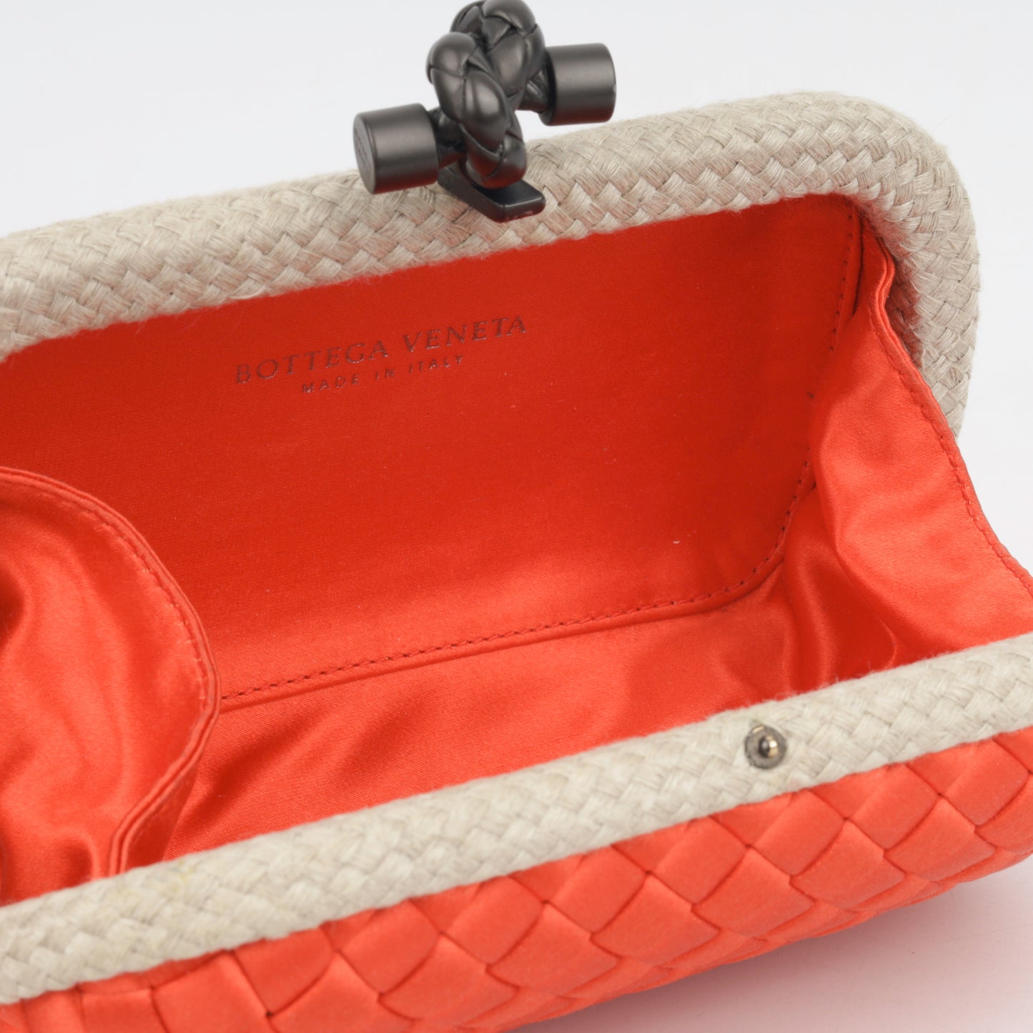 Intrecciato Knot Clutch