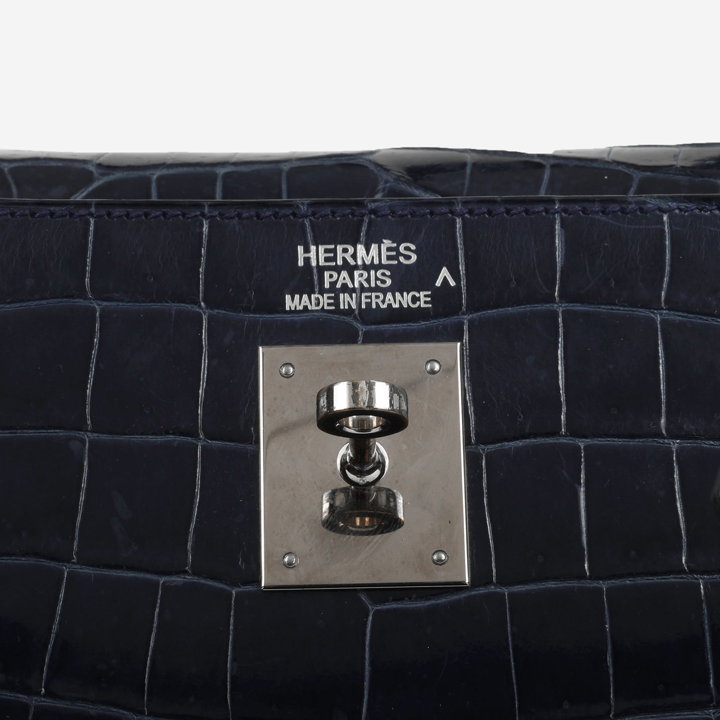 Kelly 35 - Bleu De Malte Croc