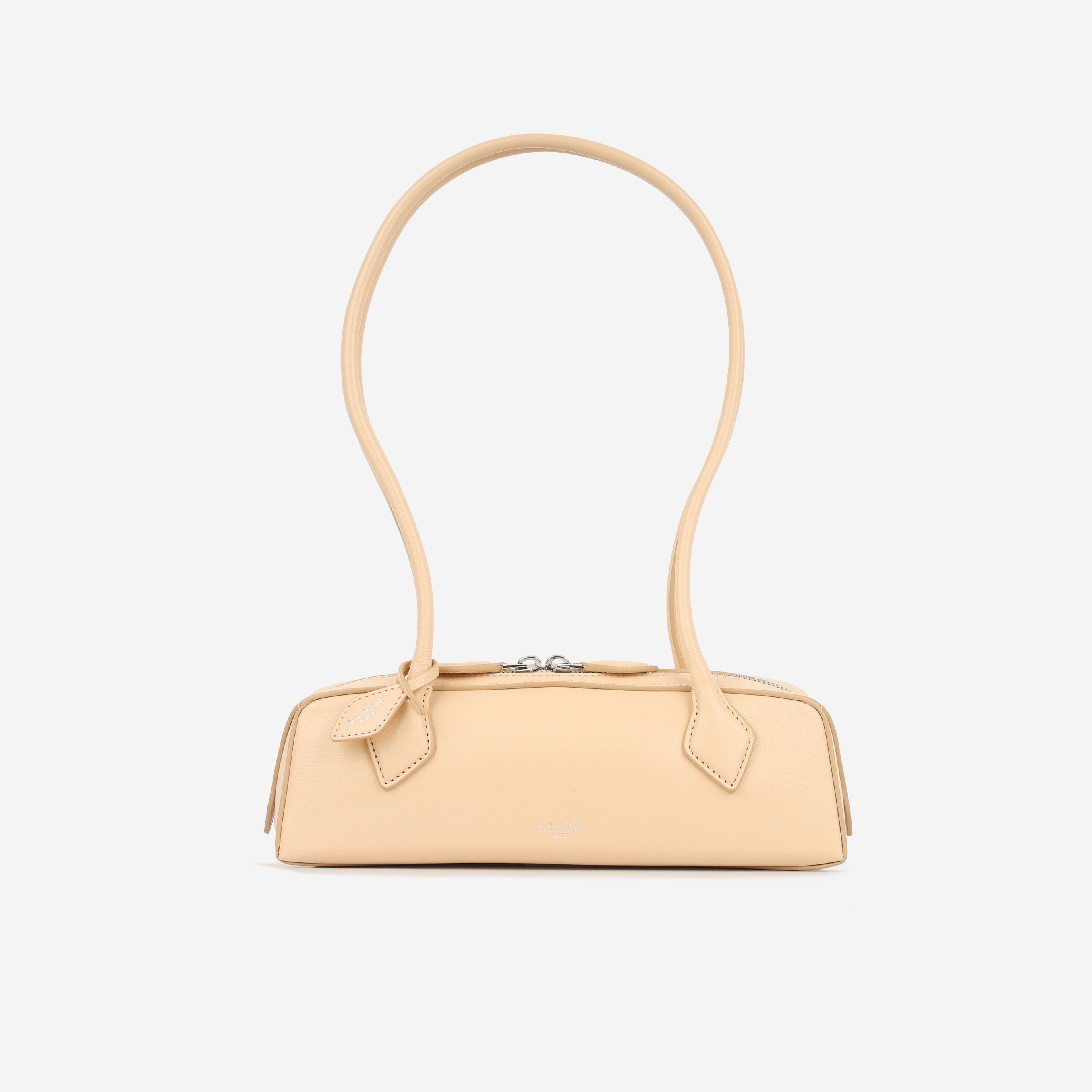 Le Teckel Shoulder Bag - Peach Goatskin SHW - Immaculate – Bagista