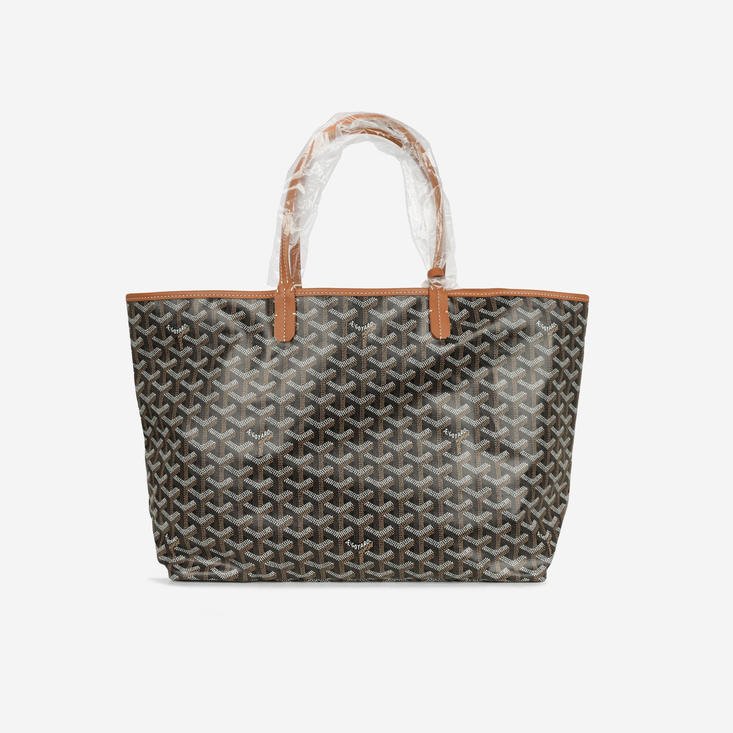 Goyard - Saint Louis PM - Black / Tan Goyardine | Palladium Hardware