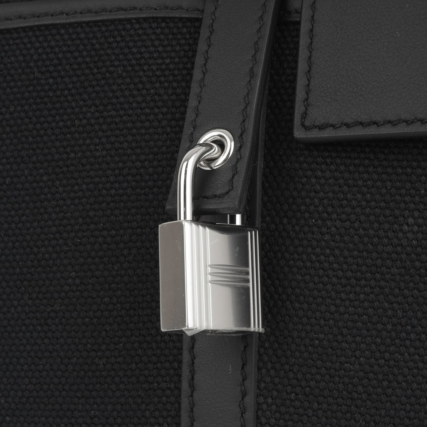 Hermès Picotin 18 Cargo - Noir Canvas / Swift | Palladium Hardware