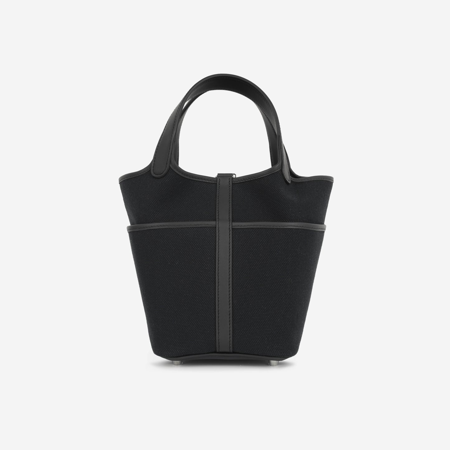 Hermès Picotin 18 Cargo - Noir Canvas / Swift | Palladium Hardware