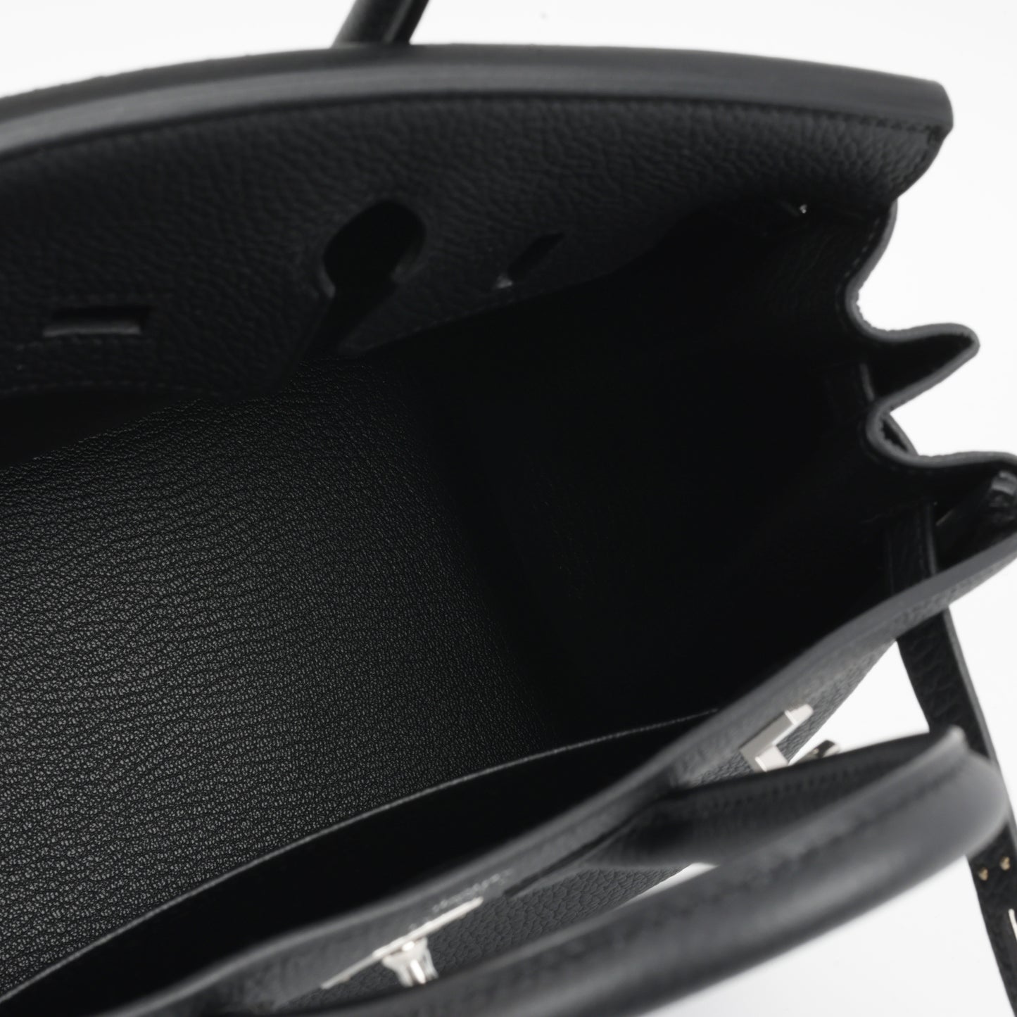 Hermès Birkin 25 - Black Togo | Palladium Hardware - Bagista