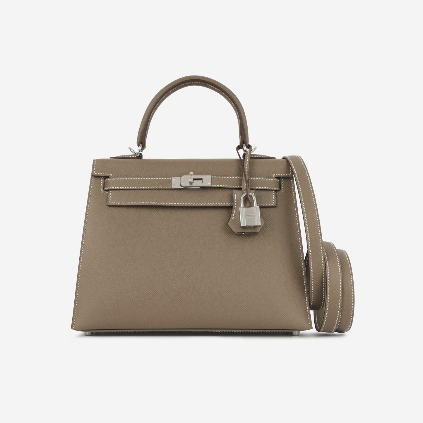 Hermès Kelly 25 - Etoupe Epsom | Palladium Hardware