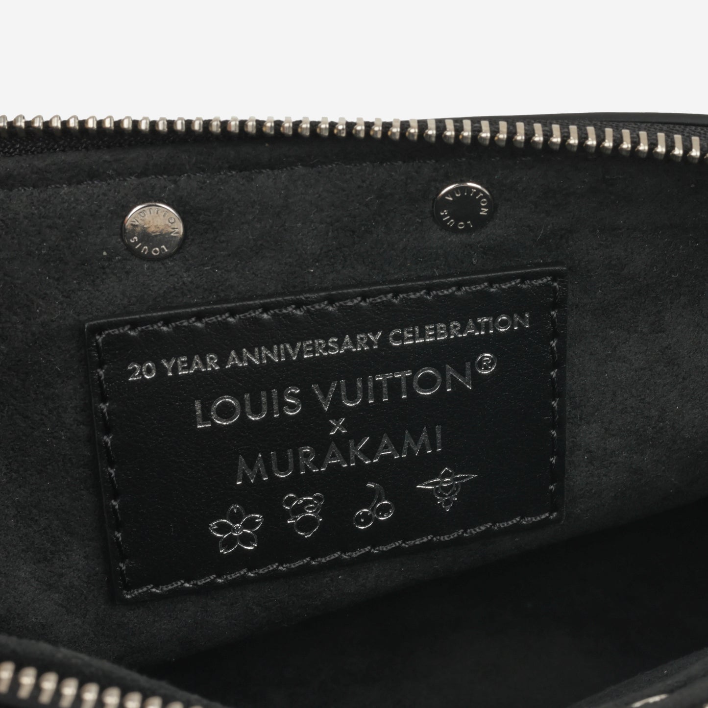 LV x TM Pochette Accessoires - Black Multicolore | Silver Hardware - Bagista